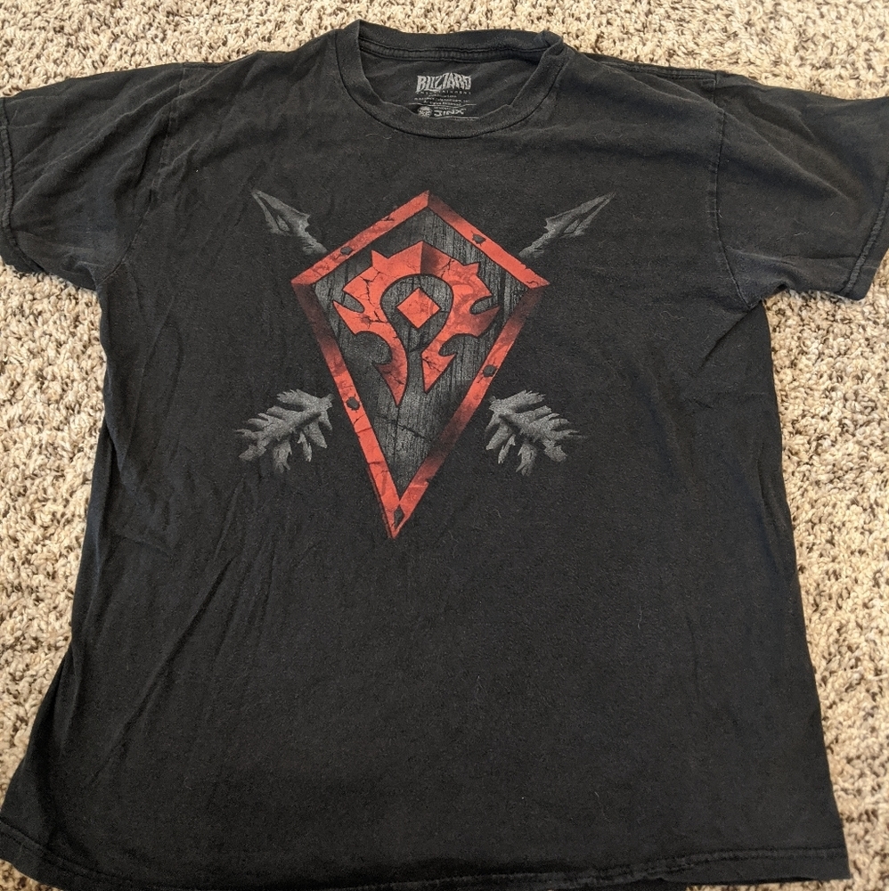 World of Warcraft horde shirt
